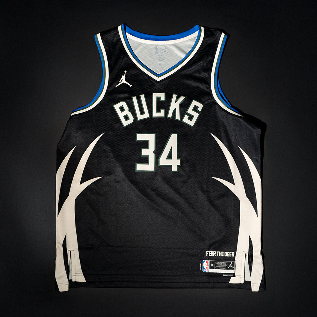 Custom Jersey Firmado por Giannis Antetokounmpo - Milwaukee Bucks